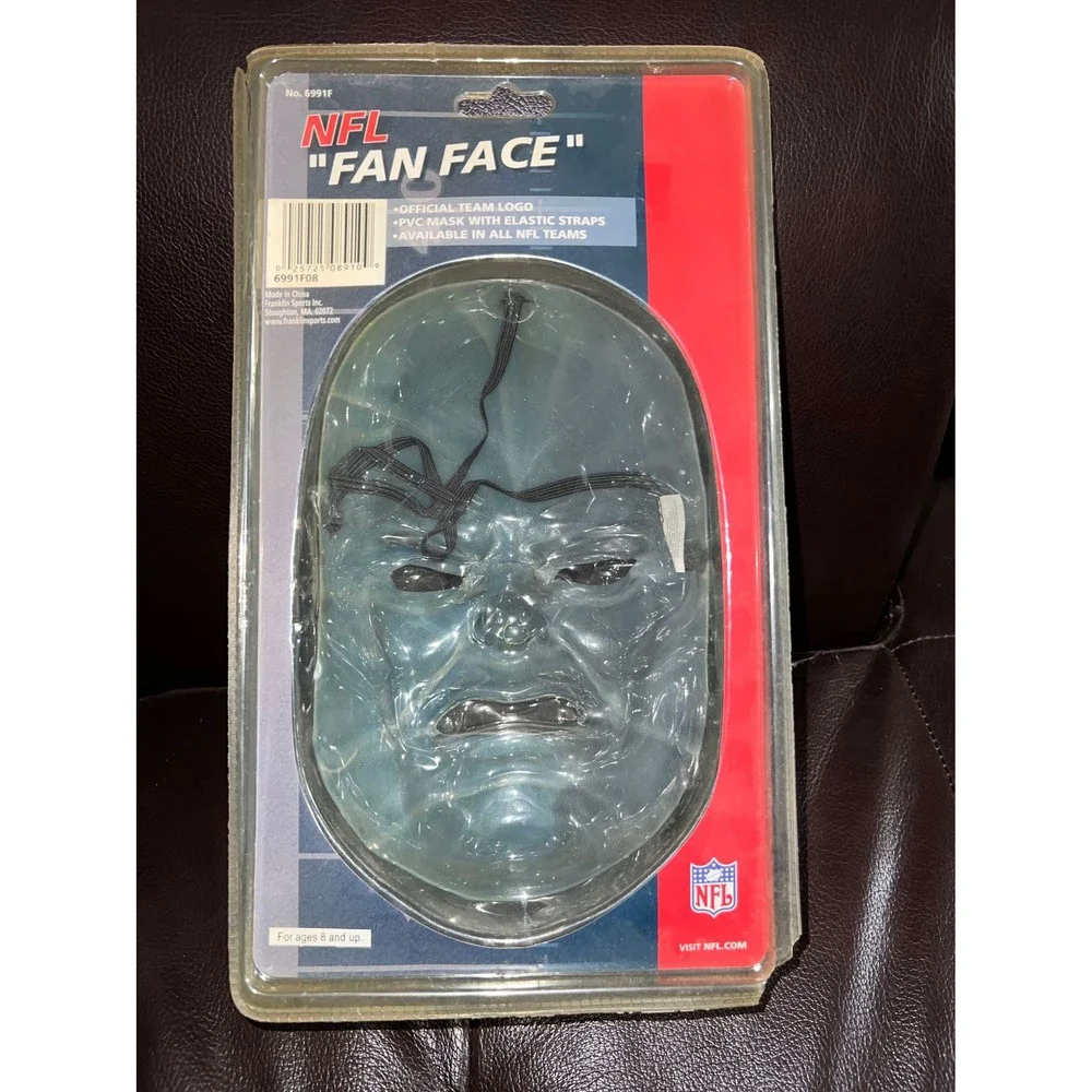 New ORLEANS SAINTS NFL Franklin Fan Face Mask, One Size Fits All